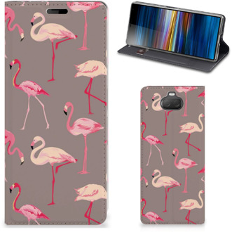 B2Ctelecom Sony Xperia 10 Hoesje maken Flamingo