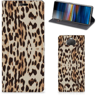 B2Ctelecom Sony Xperia 10 Hoesje maken Leopard