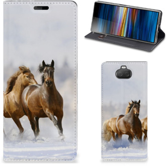 B2Ctelecom Sony Xperia 10 Hoesje maken Paarden