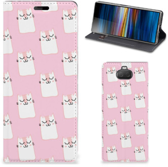 B2Ctelecom Sony Xperia 10 Hoesje maken Sleeping Cats