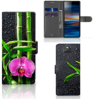 B2Ctelecom Sony Xperia 10 Hoesje Orchidee