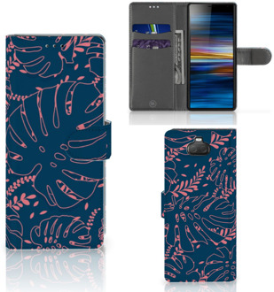 B2Ctelecom Sony Xperia 10 Hoesje Palm Leaves