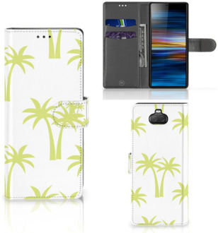 B2Ctelecom Sony Xperia 10 Hoesje Palmtrees