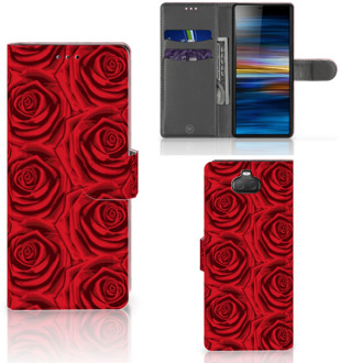 B2Ctelecom Sony Xperia 10 Hoesje Rood Rose