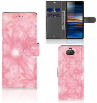 B2Ctelecom Sony Xperia 10 Hoesje Spring Flowers