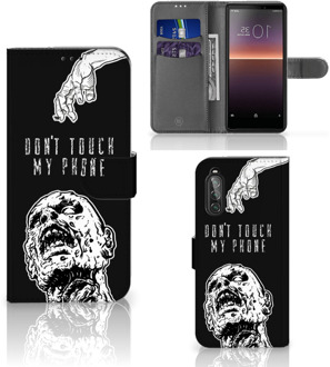 B2Ctelecom Sony Xperia 10 II Telefoonhoesje met Pasjeshouder Zombie