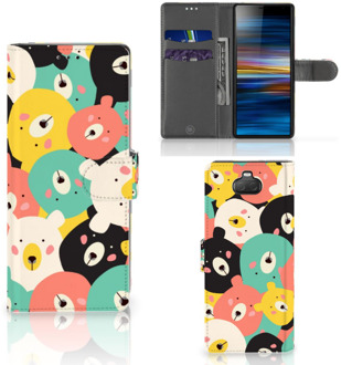 B2Ctelecom Sony Xperia 10 Leuk Hoesje Bears