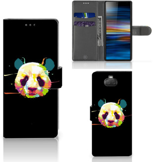 B2Ctelecom Sony Xperia 10 Leuk Hoesje Panda Color