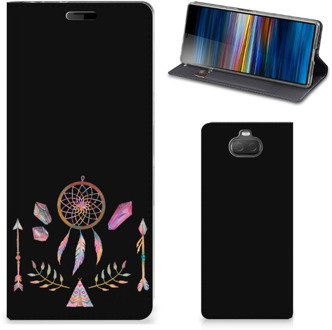 B2Ctelecom Sony Xperia 10 Magnet Case Boho Dreamcatcher