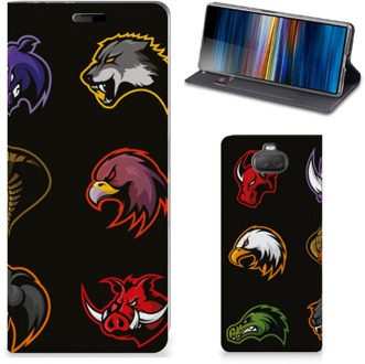 B2Ctelecom Sony Xperia 10 Magnet Case Cartoon