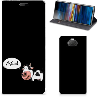 B2Ctelecom Sony Xperia 10 Magnet Case Cow