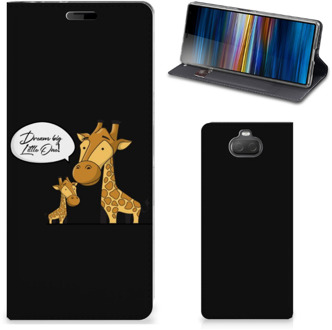 B2Ctelecom Sony Xperia 10 Magnet Case Giraffe