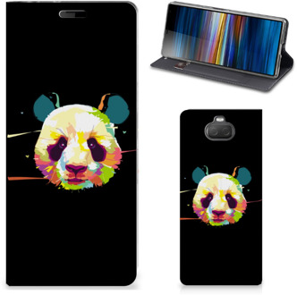 B2Ctelecom Sony Xperia 10 Magnet Case Panda Color