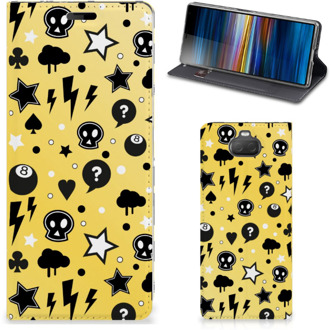 B2Ctelecom Sony Xperia 10 Mobiel BookCase Punk Yellow