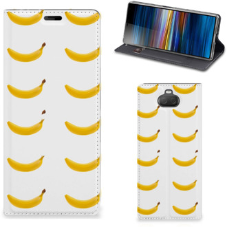 B2Ctelecom Sony Xperia 10 Plus Flip Style Cover Banana