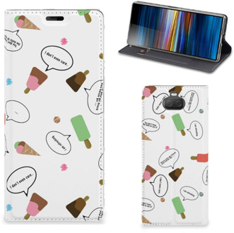 B2Ctelecom Sony Xperia 10 Plus Flip Style Cover IJsjes