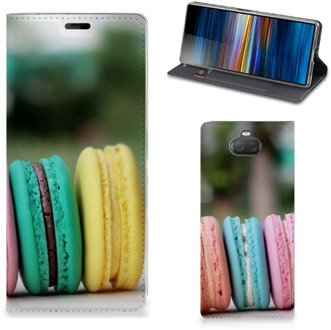 B2Ctelecom Sony Xperia 10 Plus Flip Style Cover Macarons