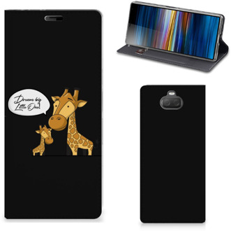 B2Ctelecom Sony Xperia 10 Plus Magnet Case Giraffe