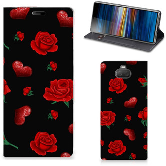 B2Ctelecom Sony Xperia 10 Plus Magnet Case Valentine Design