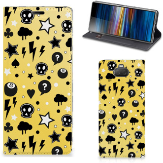 B2Ctelecom Sony Xperia 10 Plus Mobiel BookCase Punk Yellow