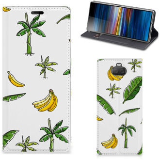 B2Ctelecom Sony Xperia 10 Plus Smart Cover Banana Tree