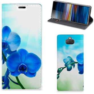 B2Ctelecom Sony Xperia 10 Plus Smart Cover Orchidee Blauw