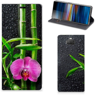 B2Ctelecom Sony Xperia 10 Plus Smart Cover Orchidee