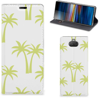 B2Ctelecom Sony Xperia 10 Plus Smart Cover Palmtrees