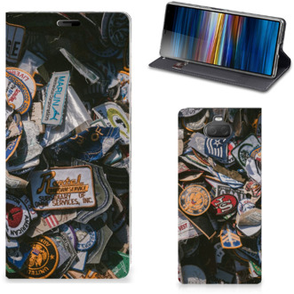 B2Ctelecom Sony Xperia 10 Plus Stand Case Badges