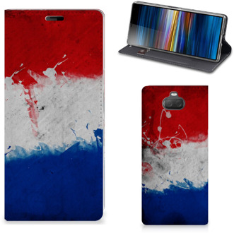 B2Ctelecom Sony Xperia 10 Plus Standcase Nederlandse Vlag