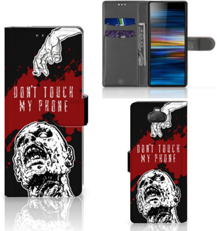 B2Ctelecom Sony Xperia 10 Portemonnee hoesje Zombie Blood