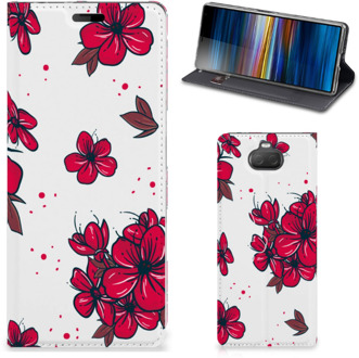 B2Ctelecom Sony Xperia 10 Smart Cover Blossom Rood