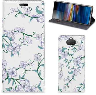 B2Ctelecom Sony Xperia 10 Smart Cover Blossom White