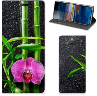 B2Ctelecom Sony Xperia 10 Smart Cover Orchidee