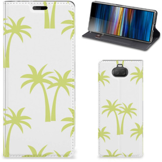 B2Ctelecom Sony Xperia 10 Smart Cover Palmtrees