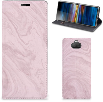 B2Ctelecom Sony Xperia 10 Standcase Marble Roze