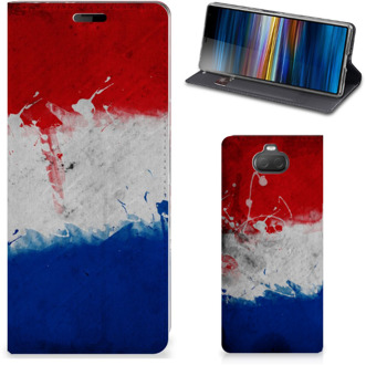 B2Ctelecom Sony Xperia 10 Standcase Nederlandse Vlag