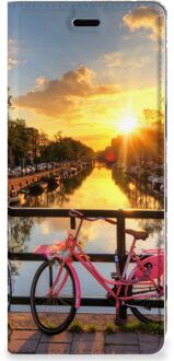 B2Ctelecom Sony Xperia 5 Book Cover Amsterdamse Grachten