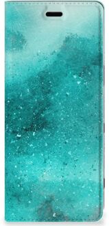 B2Ctelecom Sony Xperia 5 Bookcase Painting Blue