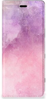 B2Ctelecom Sony Xperia 5 Bookcase Pink Purple Paint