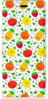 B2Ctelecom Sony Xperia 5 Flip Style Cover Fruits