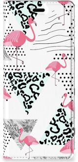 B2Ctelecom Sony Xperia 5 Hoesje maken Flamingo Triangle