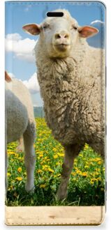 B2Ctelecom Sony Xperia 5 Hoesje maken Schaap en Lammetje