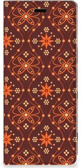 B2Ctelecom Sony Xperia 5 Hoesje met Magneet Batik Brown