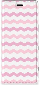 B2Ctelecom Sony Xperia 5 Hoesje met Magneet Waves Roze