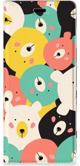 B2Ctelecom Sony Xperia 5 Magnet Case Bears