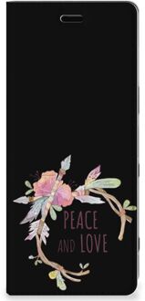 B2Ctelecom Sony Xperia 5 Magnet Case Boho Text