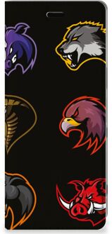 B2Ctelecom Sony Xperia 5 Magnet Case Cartoon