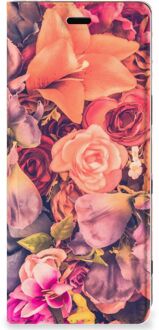 B2Ctelecom Sony Xperia 5 Smart Cover Bosje Bloemen