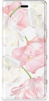 B2Ctelecom Sony Xperia 5 Smart Cover Lovely Flowers